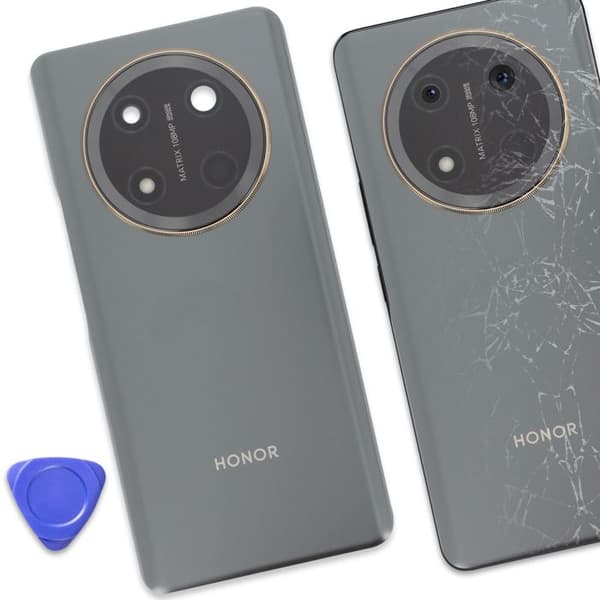 Batteri cache för Honor Magic 7 Lite Original Service Pack Honor Svart