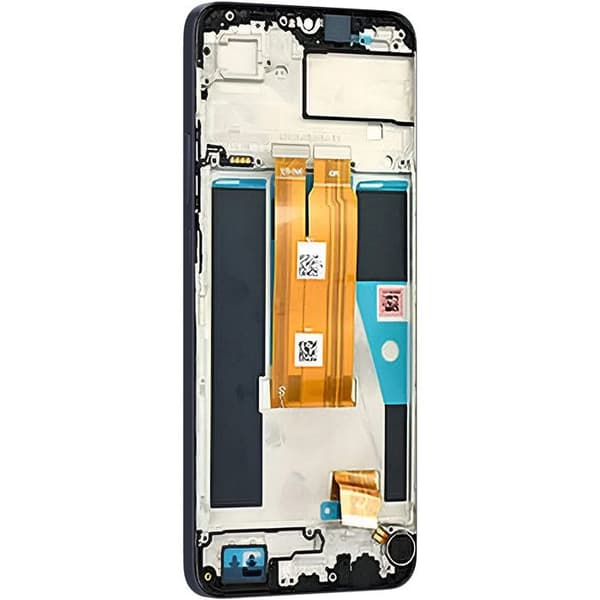 Skärm för Realme Note 60 LCD + Touchglas + Original Realme Svart Chassi