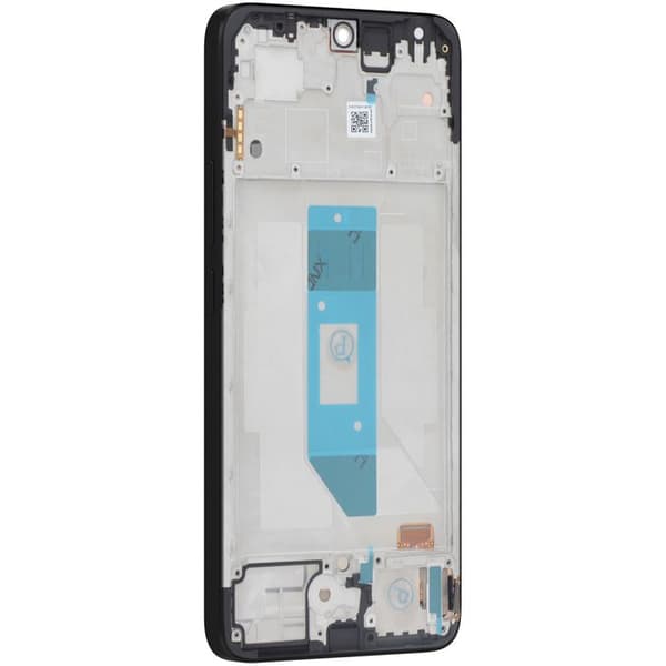 Skärm för Redmi Note 14 4G LCD + Pekskärm + Original Xiaomi Chassi Svart