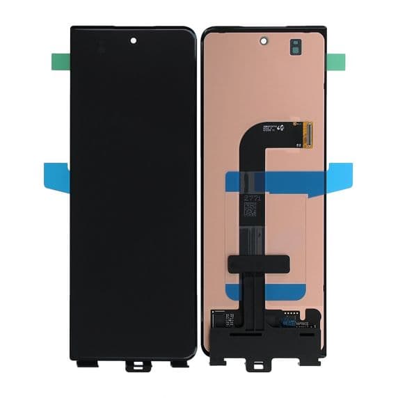 Samsung Galaxy Z Fold 3 5G Utsida Skärm LCD Display Glas Original – Svart