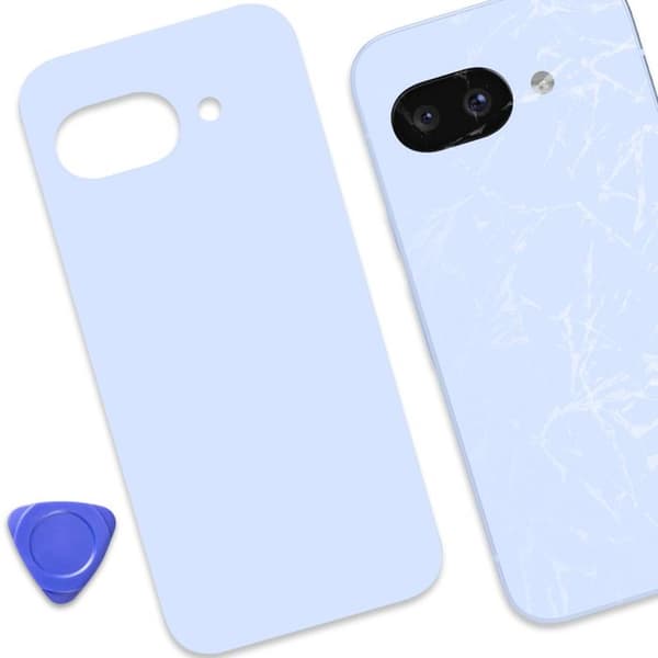 Ersättningsbaksida för Google Pixel 9A Blå