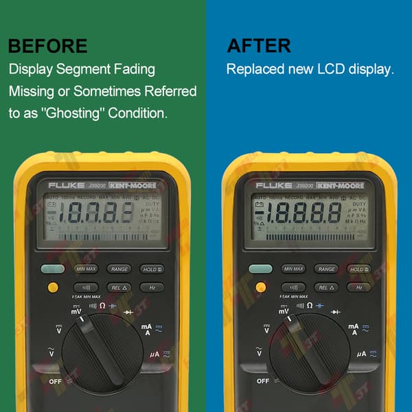 Multimeter Skærm, 70 mm Længde, 42 mm Bredde