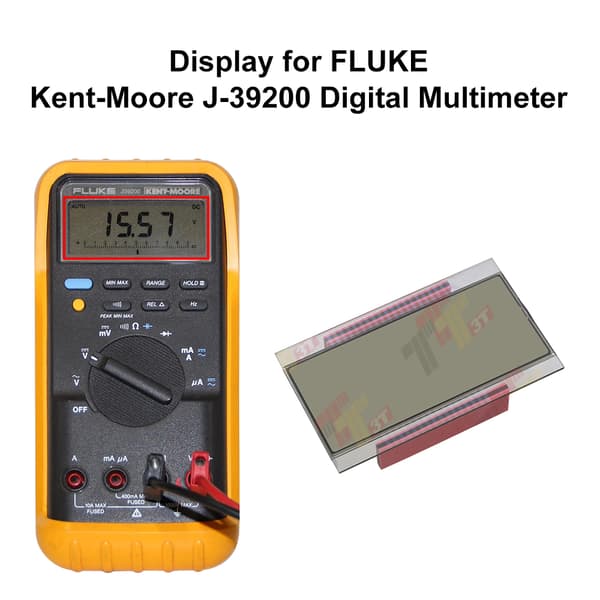 Multimeter Skærm, 70 mm Længde, 42 mm Bredde