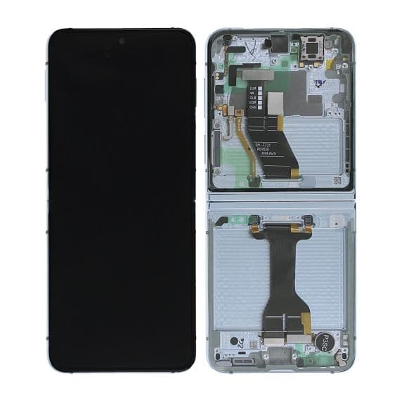 Samsung Galaxy Z Flip 5 Skärm med Display Glas Original – Grön