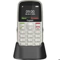 Miniatyrbild 1 av 2: Gigaset GL395 Mobiltelefon med SOS-knapp, skyddad mot vattenspill, skyddad mot damm silver