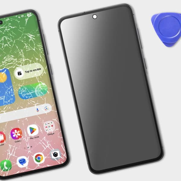 Skärm för Samsung Galaxy A56 LCD + Touchglas + Original Samsung Chassi Grå