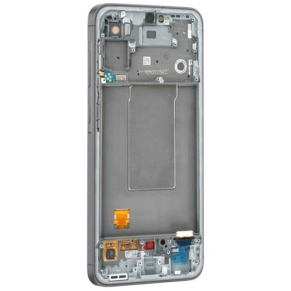 Skärm för Samsung Galaxy A56 LCD + Touchglas + Original Samsung Chassi Grå