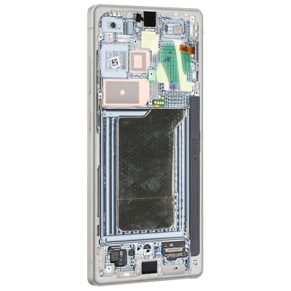 Skärm för Samsung S25 Ultra LCD + Touchglas + Original Samsung Svart Chassi