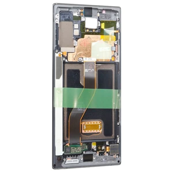Skärm för Samsung Note 10 Plus LCD + Touchscreen + Original Samsung Chassi Svart