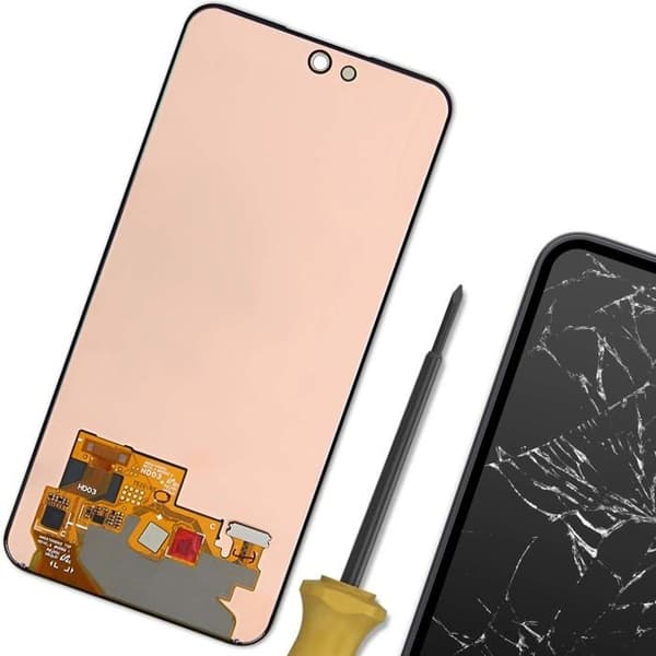 LCD-skärm och Touchscreen för Samsung Galaxy A56 och A36 Original Samsung Svart