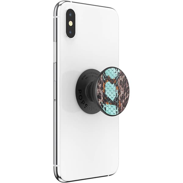 POPSOCKETS Embossed Metal Water Snake Irrotettava Grip Telinetoiminnolla LUXE