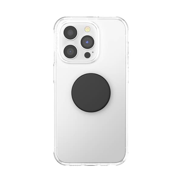 POPSOCKETS Black Irrotettava Grip Telinetoiminnolla