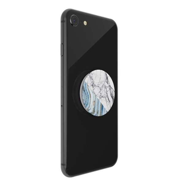 POPSOCKETS Aegean Marble Aftageligt Greb m. Standerfunktion