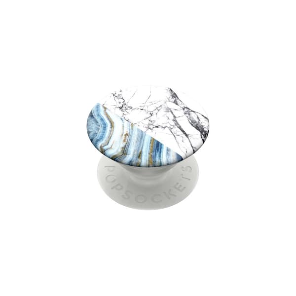 POPSOCKETS Aegean Marble Aftageligt Greb m. Standerfunktion