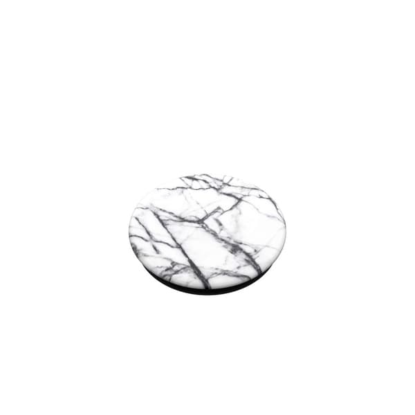 POPSOCKETS Dove White Marble Avtagbart Grip med Ställfunktion