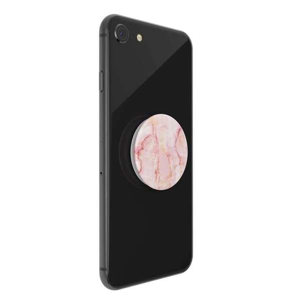 POPSOCKETS Rose Marble  Aftageligt Greb m. Standerfunktion