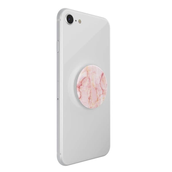 POPSOCKETS Rose Marble  Aftageligt Greb m. Standerfunktion