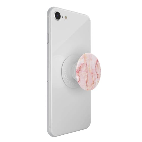 POPSOCKETS Rose Marble  Aftageligt Greb m. Standerfunktion