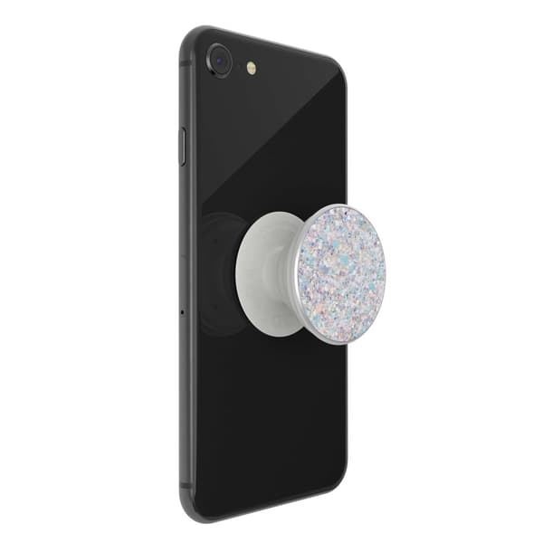 POPSOCKETS Sparkle Snow White  Aftageligt Greb m. Standerfunktion Premium