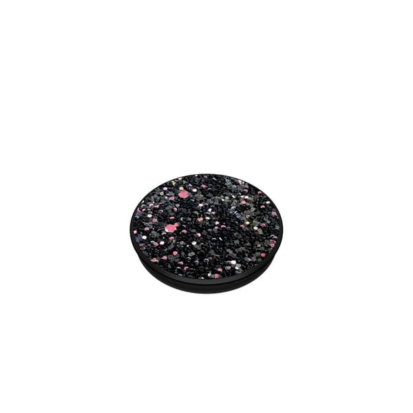 POPSOCKETS Sparkle Black Aftageligt Greb m. Standerfunktion Premium