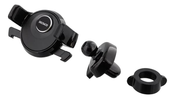 Air vent car holder, for smartphones 60-88 mm, rotatable