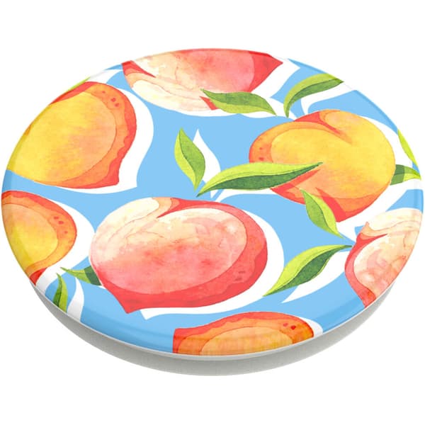 POPSOCKETS Just Peachy Gloss Avtagbart Grip med Stativfunksjon