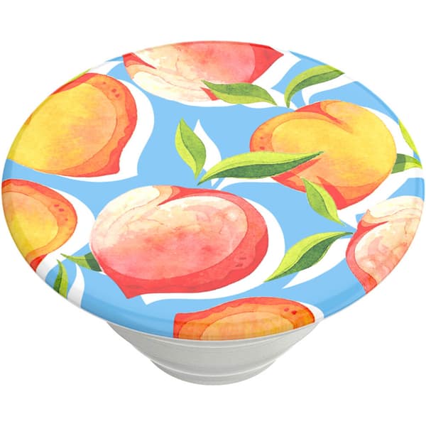 POPSOCKETS Just Peachy Gloss Avtagbart Grip med Stativfunksjon