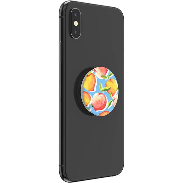 POPSOCKETS Just Peachy Gloss Avtagbart Grip med Stativfunksjon