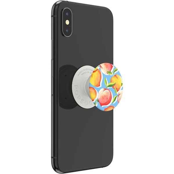 POPSOCKETS Just Peachy Gloss Avtagbart Grip med Stativfunksjon