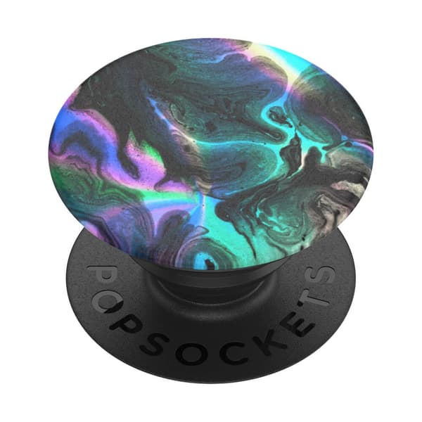 POPSOCKETS Oil Agate Avtagbart Grip med Stativfunksjon