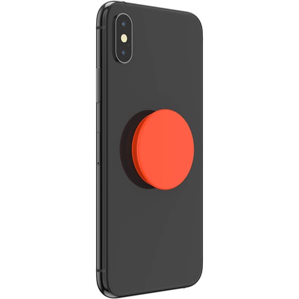 POPSOCKETS Neon Electric Orange  Irrotettava Grip Telinetoiminnolla