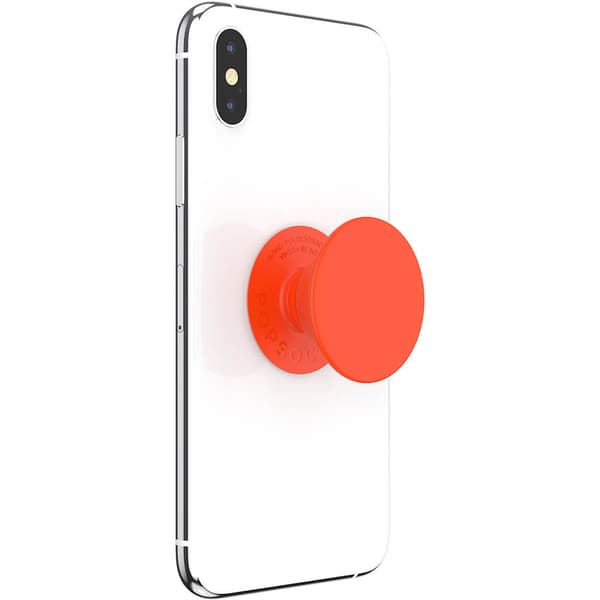 POPSOCKETS Neon Electric Orange  Irrotettava Grip Telinetoiminnolla