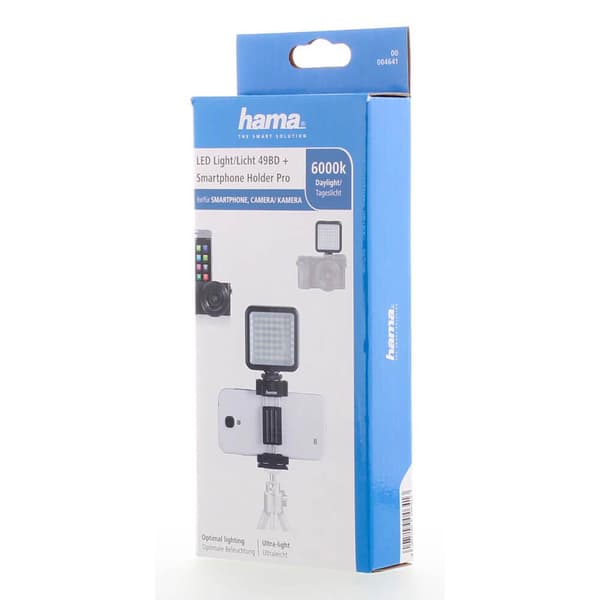 HAMA LED Valaisin Smartphone 49 Valodiodia 6000K