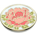 Pikkukuva 3 / 9: POPSOCKETS Enamel Blooming Peony Pink Irrotettava Grip Telinetoiminnolla Premium