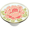 Pikkukuva 4 / 9: POPSOCKETS Enamel Blooming Peony Pink Irrotettava Grip Telinetoiminnolla Premium