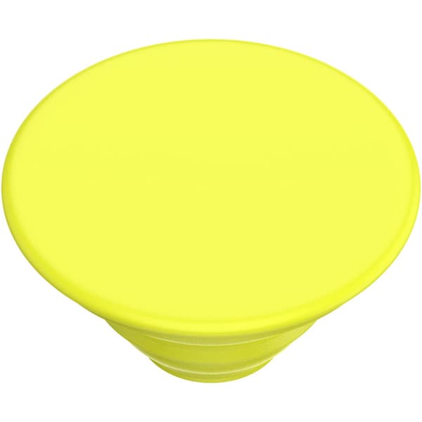 POPSOCKETS Neon Jolt Yellow Avtagbart Grip med Ställfunktion