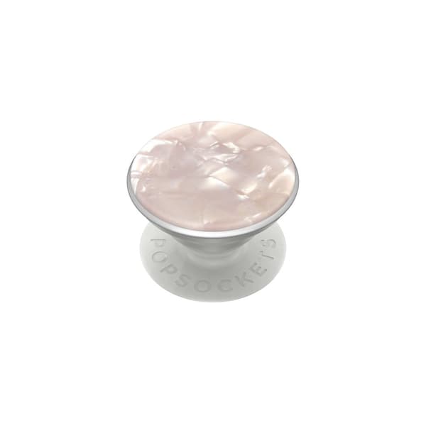 POPSOCKETS Acetate Pearl White Avtagbart Grip med Ställfunktion LUXE