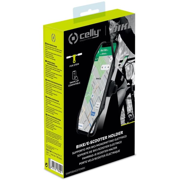 Celly Mobil holder for styrestamme på sykkel / e-scooter