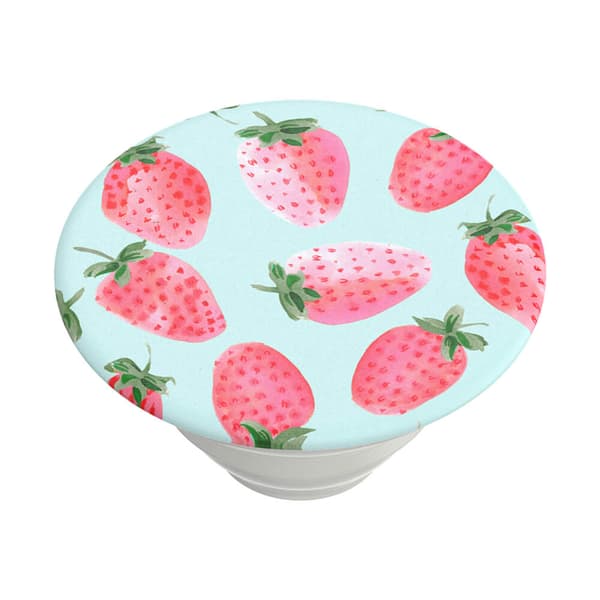 POPSOCKETS Strawberry Rain Aftageligt Greb m. Standerfunktion