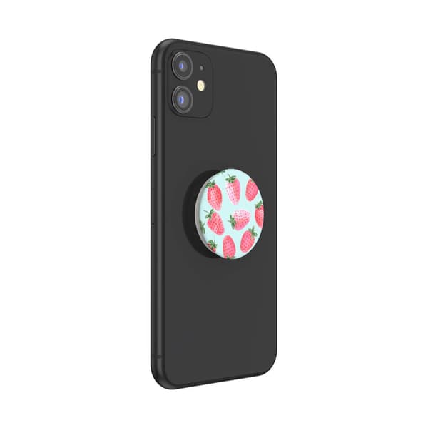 POPSOCKETS Strawberry Rain Aftageligt Greb m. Standerfunktion