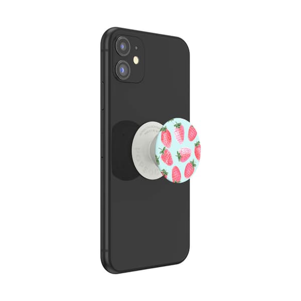 POPSOCKETS Strawberry Rain Aftageligt Greb m. Standerfunktion