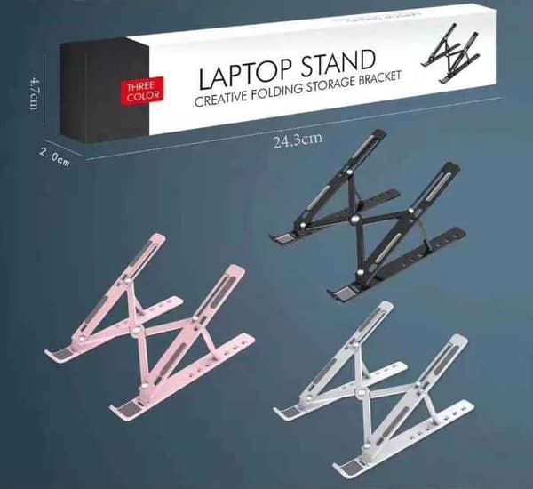 Plastikstativ / tripod - laptop / tablet - alsidig og nem at bruge