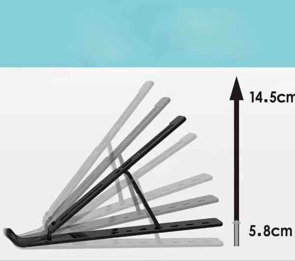 Plastikstativ / tripod - laptop / tablet - alsidig og nem at bruge