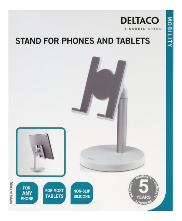 Desk stand for Phone & Tablet, white