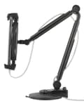 Miniatyrbild 5 av 8: 2-in-1 smartphone/tablet stand, suction cup, clamp, black