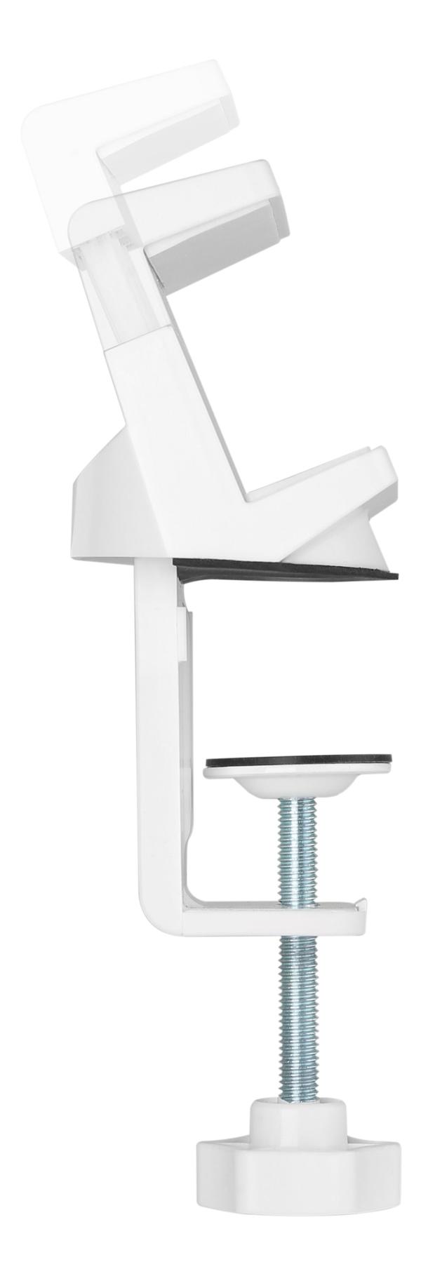 OFFICE Clamp-on power strip holder for desks, white