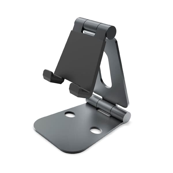 Skrivebords Stander Tablets og Mobil Sort