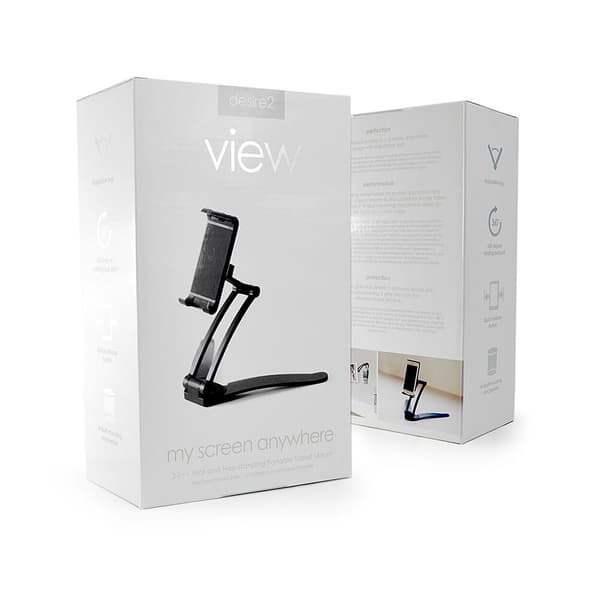 DESIRE2 Tablet Holder 2-in-1 Wall and Portable up to 11.0" Black