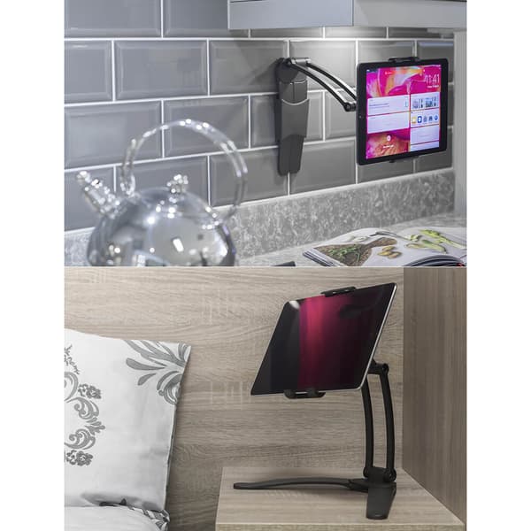 DESIRE2 Tablet Holder 2-in-1 Wall and Portable up to 11.0" Black