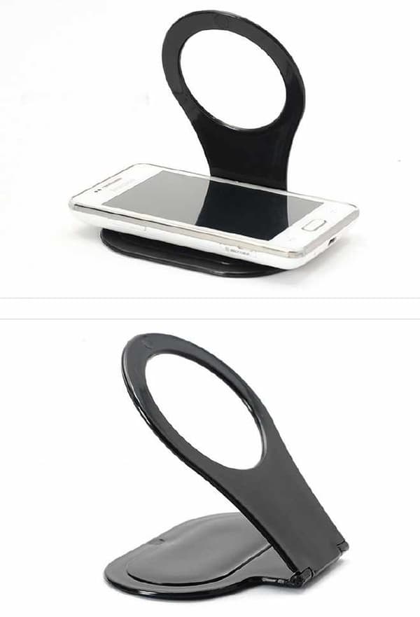 Foldbar mobiltelefonholder - perfekt til rejsen